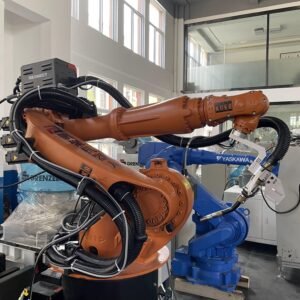 Used KUKA KR16 / KR16L6 Industrial Robot Arm (6-16kg Payload, Up to 1911mm Reach) with KRC2 Controller
