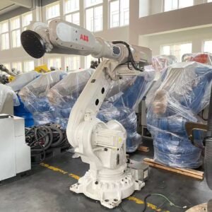 Used ABB IRB 6700-155/2.85 Heavy Industrial Robot Arm (155kg Payload, 2850mm Reach) with IRC5 Controller