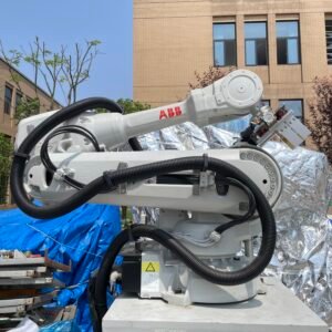 Used ABB IRB 4600-60/2.05 Industrial Robot Arm (60kg Payload, 2050mm Reach, IP67) with IRC5 Controller