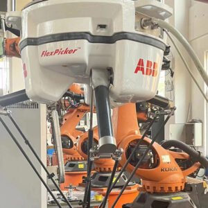Used ABB IRB 360-3/1130 Delta Robot Arm (3kg Payload, 1130mm Reach) with IRC5 Controller