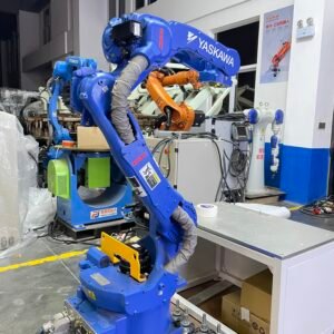 Used Yaskawa Motoman MH12 Industrial Robot Arm (12kg Payload, 1440mm Reach) with DX200 Controller
