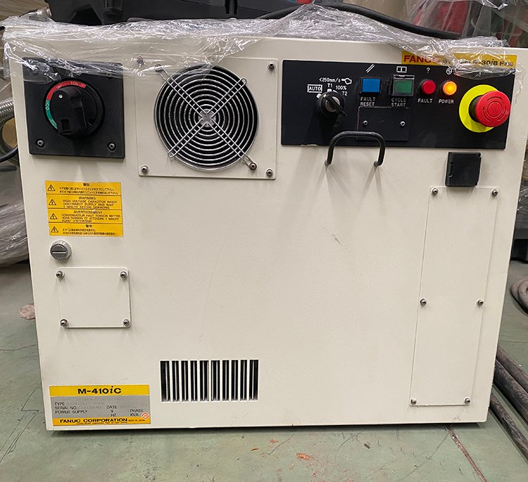 Used FANUC M-410iC/110 4-Axis Palletizing Robot Arm (110kg Payload, 2400mm Reach) with R-30iB Controller - Image 4