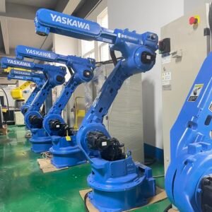 used yaskawa motoman hp20d industrial robot arm (20kg payload, 1717mm reach) with dx100 controller