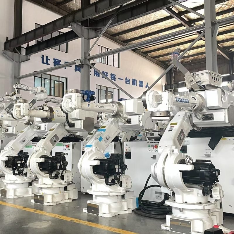 used yaskawa motoman cr50 heavy industrial robot (50kg payload, 2061mm reach) with xrc controller